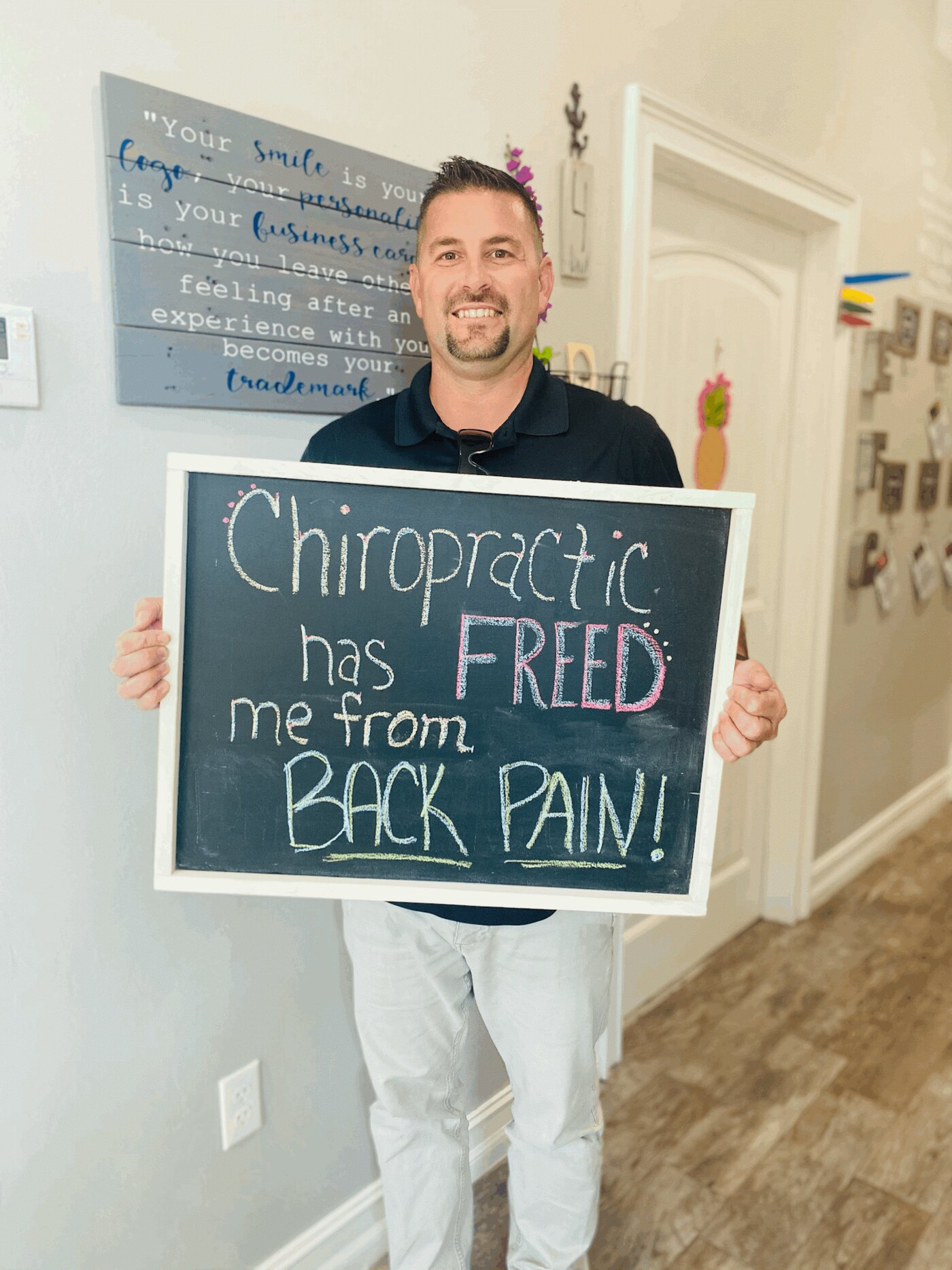 An Experience Health & Wellness Center patient sharing how chiropractic freed them from back pain