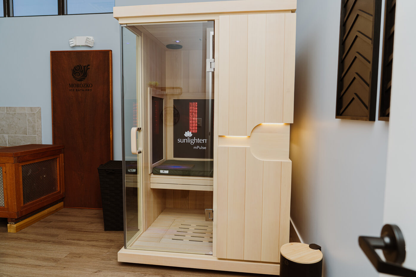 Contrast Haven, infrared sauna and cold plunge