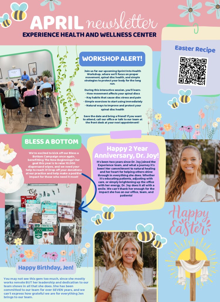 April 2026 newsletter cover