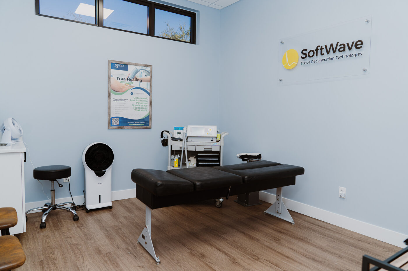 The SoftWave therapy suite