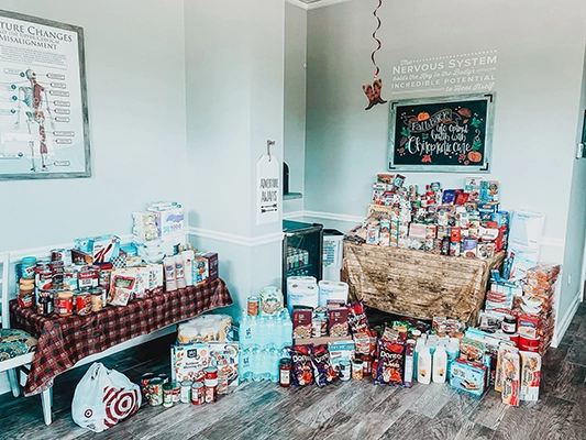 Chiropractic Cape Coral FL 2021 Caring Center Food Drive 2021